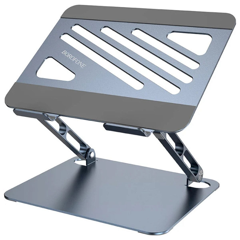 Подставка для ноутбука BOROFONE BH115 Plus Vito Metal Notebook Stand Metal Gray