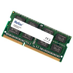 ОЗУ Netac 4 GB SO-DIMM DDR3L 1600 MHz (NTBSD3N16SP-04)