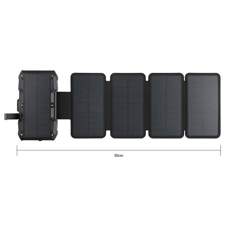 Універсальна мобільна батарея  сонячна 5-Panel 8W Sandberg PD 27000 mAh, 2xUSB-A, USB-C In/Out