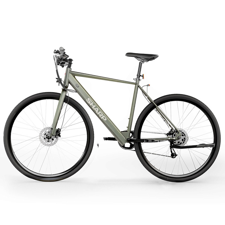Электровелосипед Sharp 20.5" Olive Green Pearl (BK-GS03E-G)