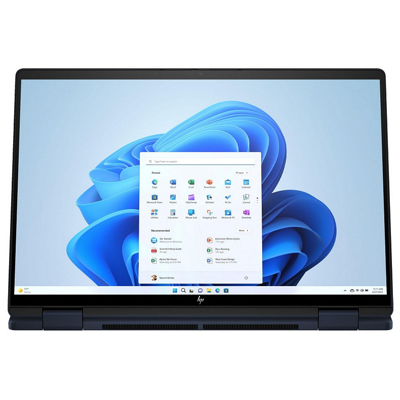 Ноутбук HP ENVY x360 14-fc0014ru 14" 2.8K OLED Touch, Intel U5-125U, 16GB, F512GB, UMA, Win11, синий