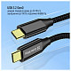 Кабель ColorWay USB Type-C + USB Type-C (M/M), 5.0 А, 1 м, Black (CW-CBPDCC062-BK)