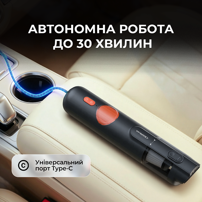 Ручний акумуляторний пилосос Deerma XC01