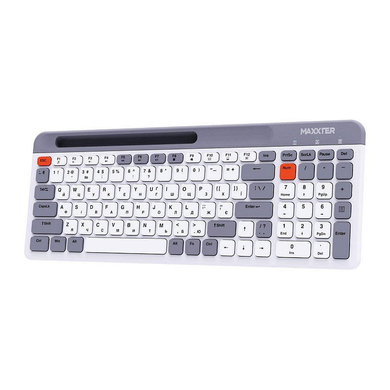 Клавиатура беспроводная Maxxter KBW-02G-UA