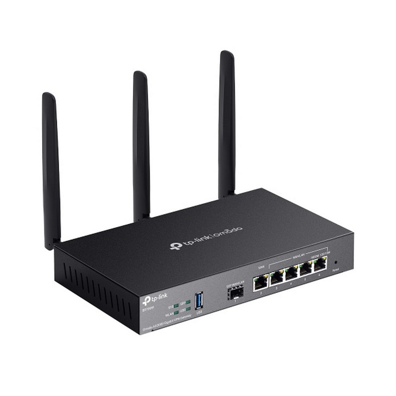 Маршрутизатор TP-LINK ER706W AX3000 4xGE LAN/WAN, 1xGE WAN, 1xSFP, 1xUSB3.0