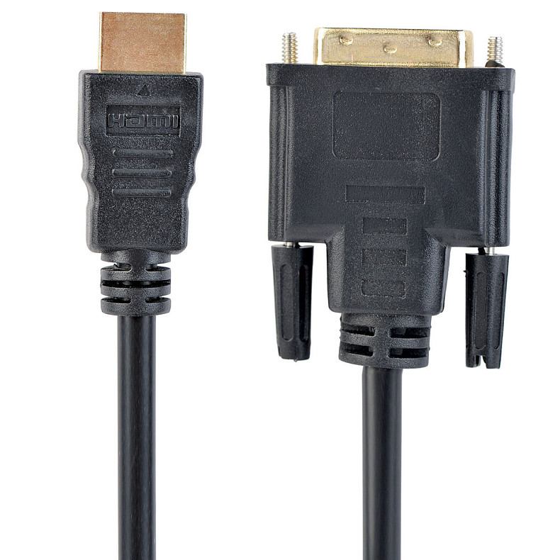 Кабель HDMI на DVI (двонаправлений), V1.3/19-пін, позолочені конектори, 7.5 м