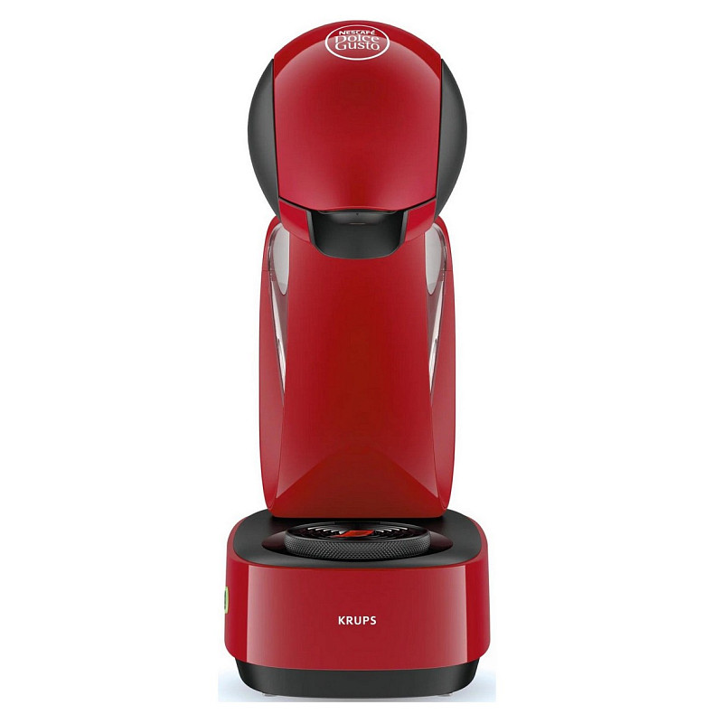 Кавоварка Krups капсульна Infinissima, 1.2л, капсули NESCAFE Dolce Gusto, червоний