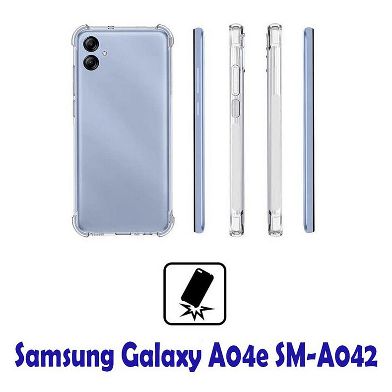 Чохол-накладка BeCover Anti-Shock для Samsung Galaxy A04e SM-A042 Clear (708809)