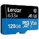 Карта памяти LEXAR MICRO SDXC 128GB UHS-I W/ADAPTER (LSDMI128BB633A)
