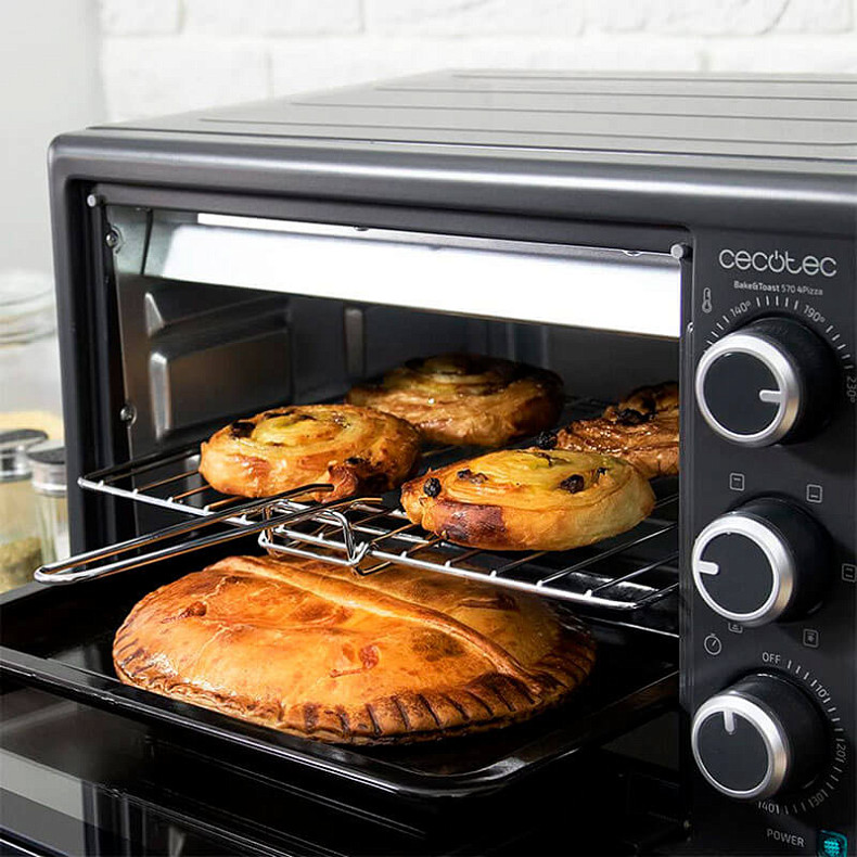 Електропіч CECOTEC Mini oven Bake&Toast 570 4Pizza