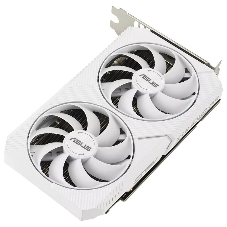 Видеокарта ASUS GeForce RTX 3060 8GB GDDR6 DUAL OC WHITE DUAL-RTX3060-O8G-WHITE (90YV0GB7-M0NA00)