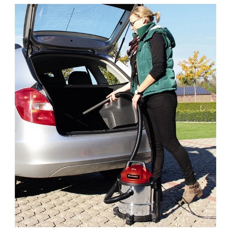 Пылесос профессиональный Einhell TC-VC 1815 S, 1250Вт, 180мБар, 15л, 4.6кг