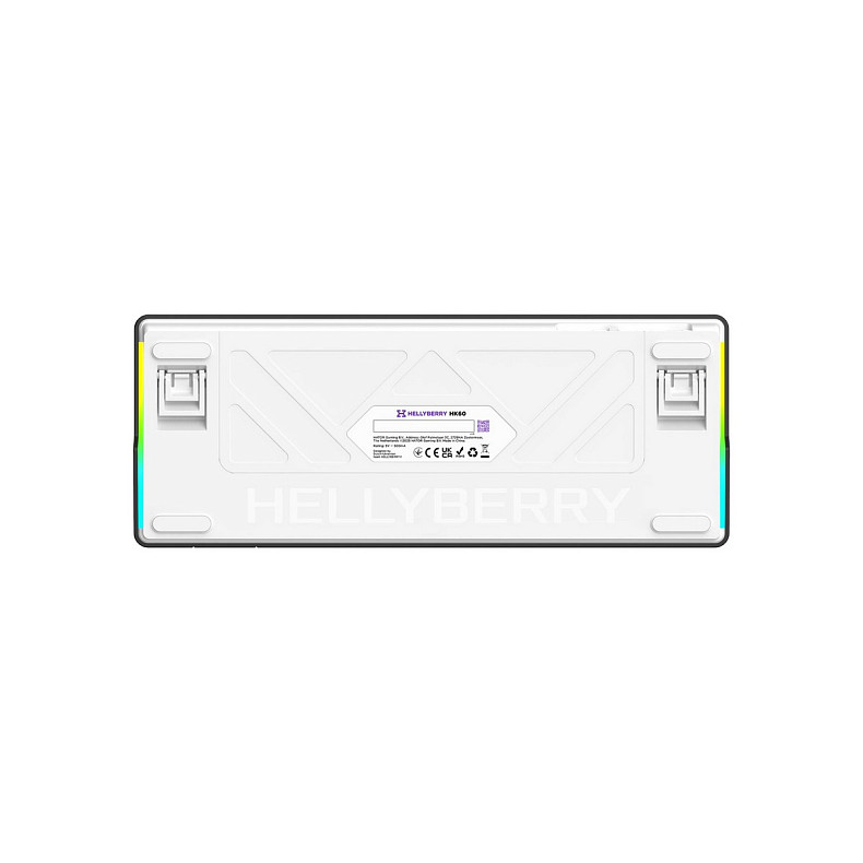 Клавиатура Hator Hellyberry HK60 White/Violet