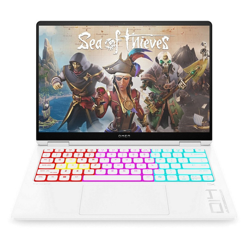 Ноутбук HP OMEN Transcend 14-fb1004ru 14" 3K OLED, Intel U9-285H, 32GB, F1TB, NVD5070-8, DOS, белый