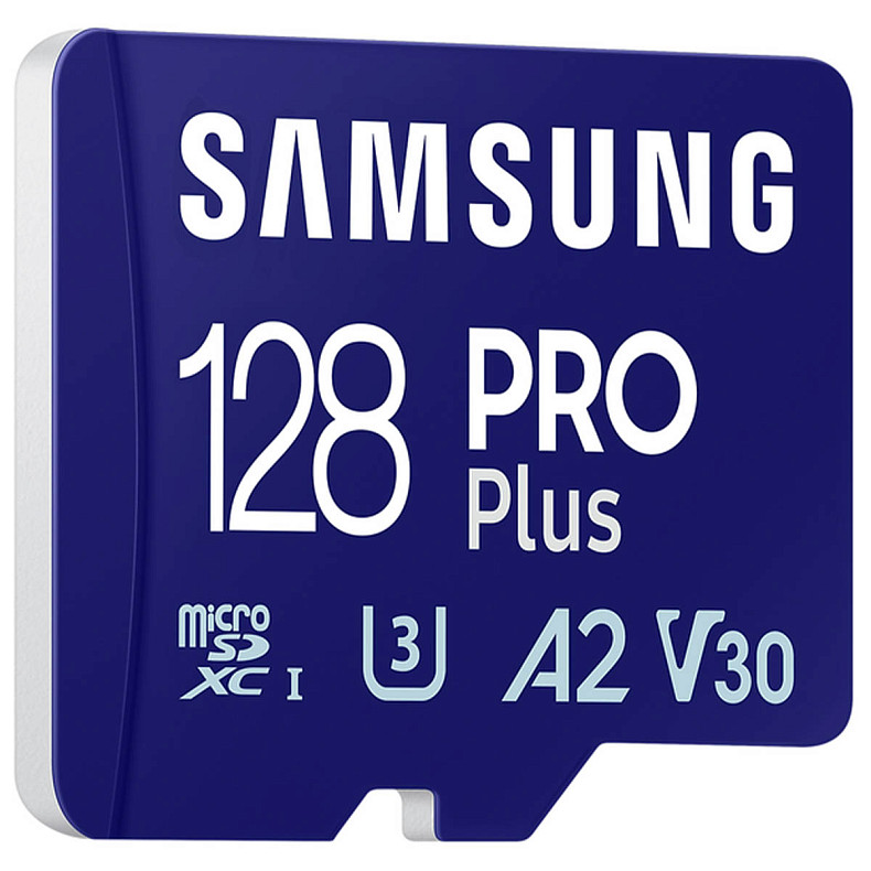 Карта пам'яті SAMSUNG MICRO SDXC PRO+ 128GB W/READER MB-MD128SB/WW