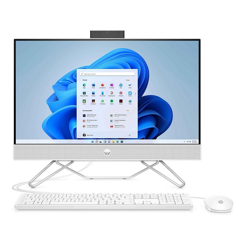 Моноблок HP 205-G8 23,8&quot; FHD IPS AG, AMD R5-5500U, 8GB, F512GB, UMA, WiFi, кл