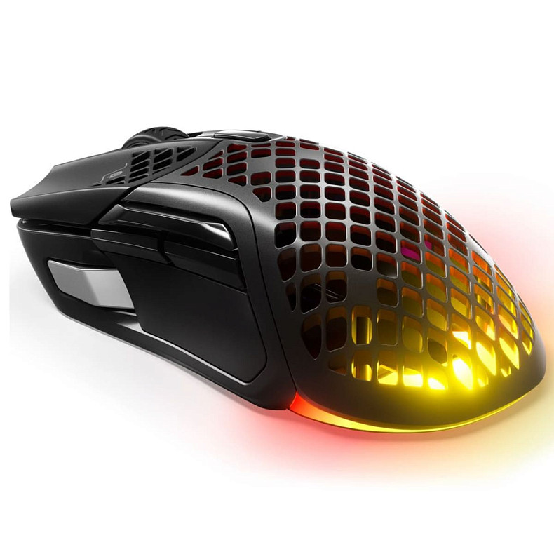 Мышь STEELSERIES Aerox 5, Wireless, black (62406)