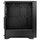Корпус LogicConcept dart pro midi solid black fan 120mm без БП ATX