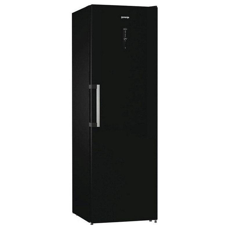 Морозильна камера Gorenje, 185.5x59.5х66.3, 280л, 1дв., A++, NF, диспл зовн., інвертор, чорний