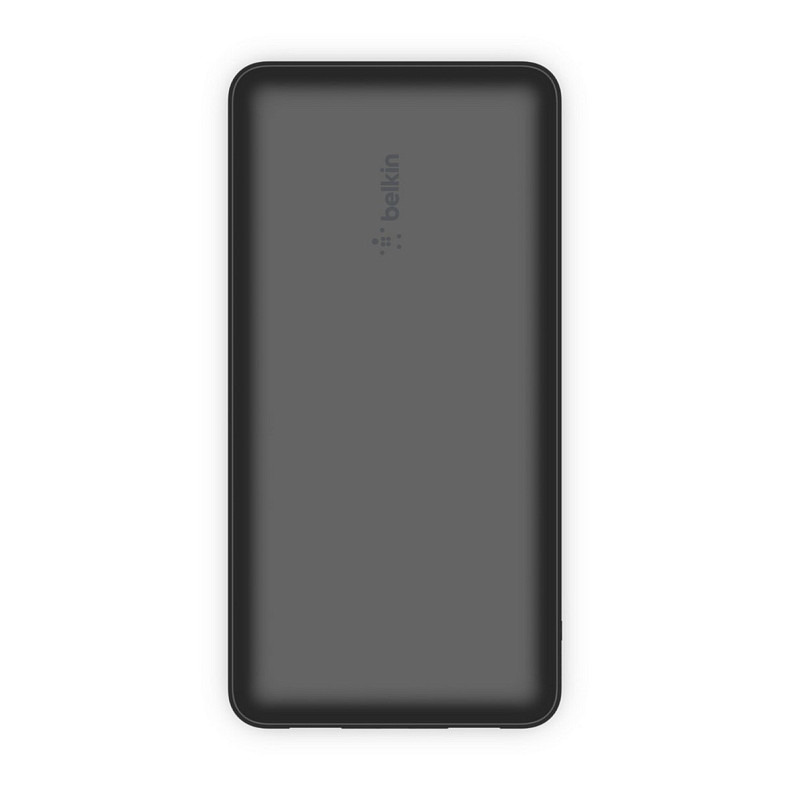 Універсальна мобільна батарея Power Bank Belkin 20000мА·год 15Вт, 2хUSB-A/USB-C, чорний