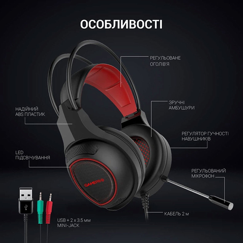 Гарнитура GamePro Headshot (HS560)