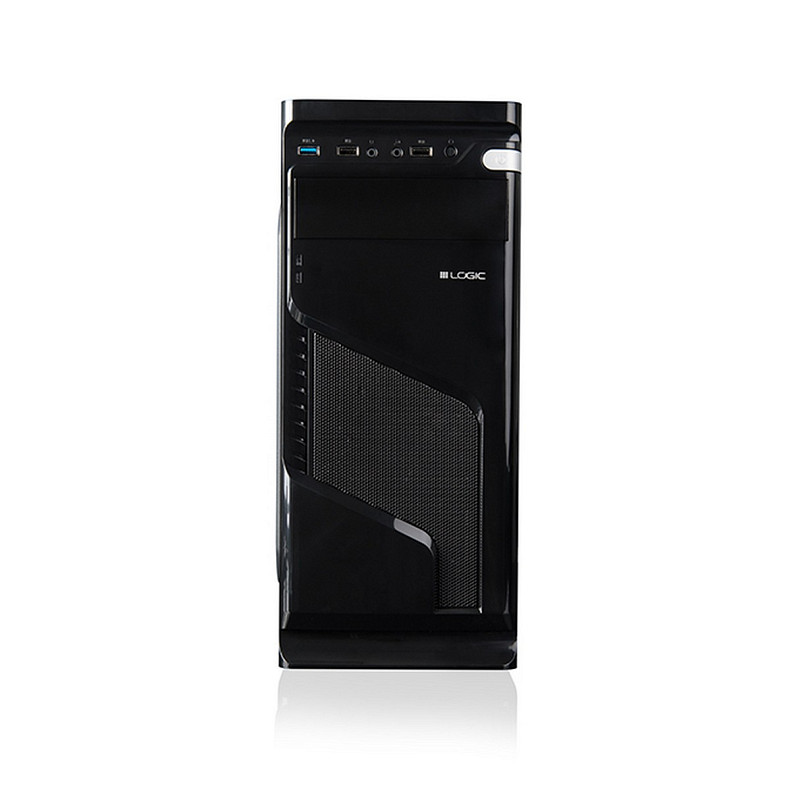 Корпус LogicConcept K1 USB 3.0 BLACK без БП ATX