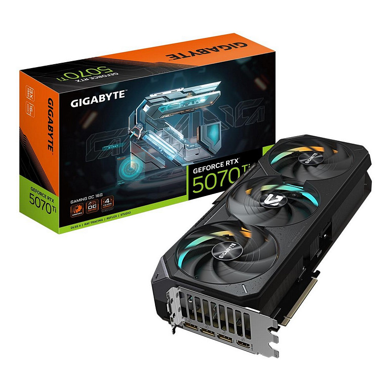 Відеокарта Gigabyte Gaming OC RTX 5070 Ti 16GB GDDR7 (GV-N507TGAMING OC-16GD)
