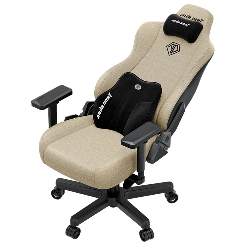 Крісло ігрове Anda Seat Kaiser 3E XL Beige Fabric