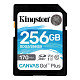 Карта памяти SDXC 256GB UHS-I/U3 Class 10 Kingston Canvas Go! Plus R170/W90MB/s (SDG3/256GB)