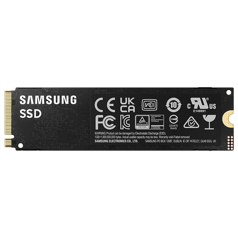 Накопитель SSD Samsung 990 PRO 4ТB M.2 2280 PCIe 4.0 x4 NVMe V-NAND (MZ-V9P4T0BW)