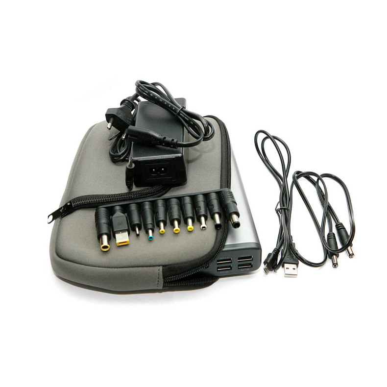 Универсальная мобильная батарея PowerPlant K2 50000 mAh Grey (DV00PB0003)