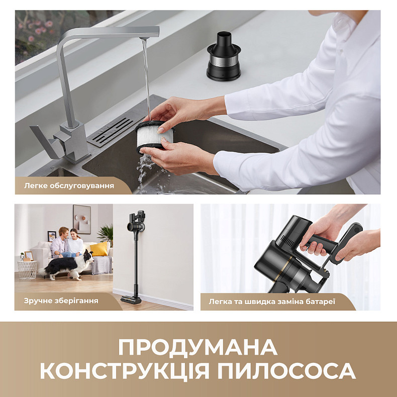 Бездротовий пилосос Dreame R10s Pro