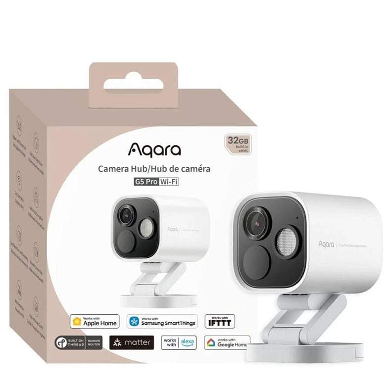 Камера Хаб Aqara G5 Pro Wi-Fi (CH-C03D) White