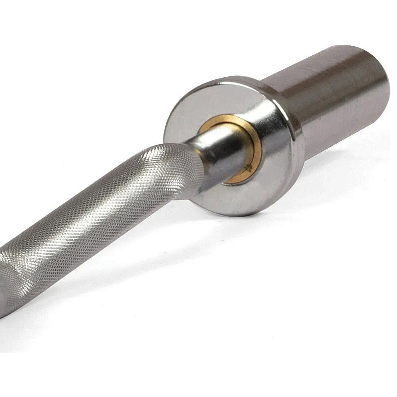 Гриф для штанги Toorx Max 300 Kg EZ curl 120 см 50 мм (BCO-120)