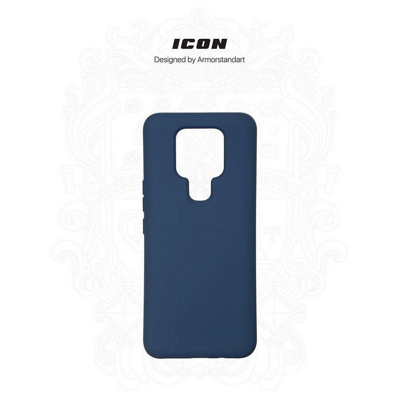 Чохол накладка Armorstandart Icon для Tecno Camon 16/16 SE Dark Blue (ARM58558)