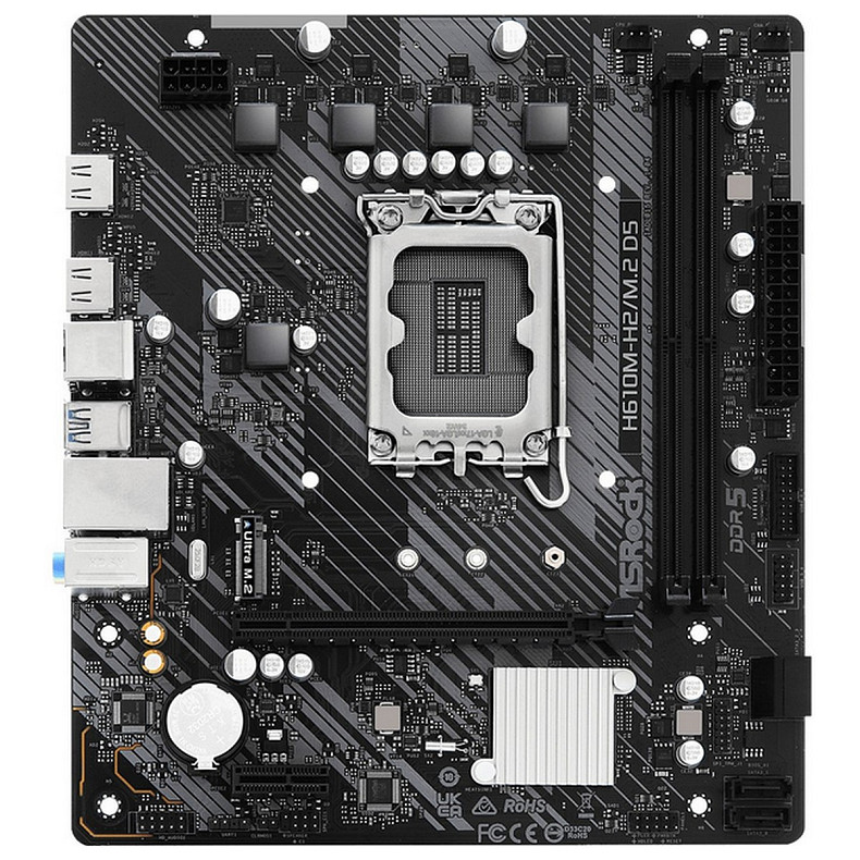 Материнская плата ASRock H610M-H2/M.2 Socket 1700
