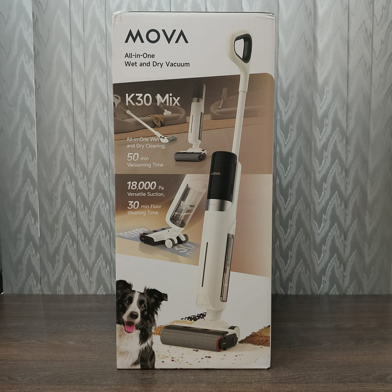 Моющий пылесос Wet&Dry Vacuum Cleaner MOVA K30 Mix  --  Уценка