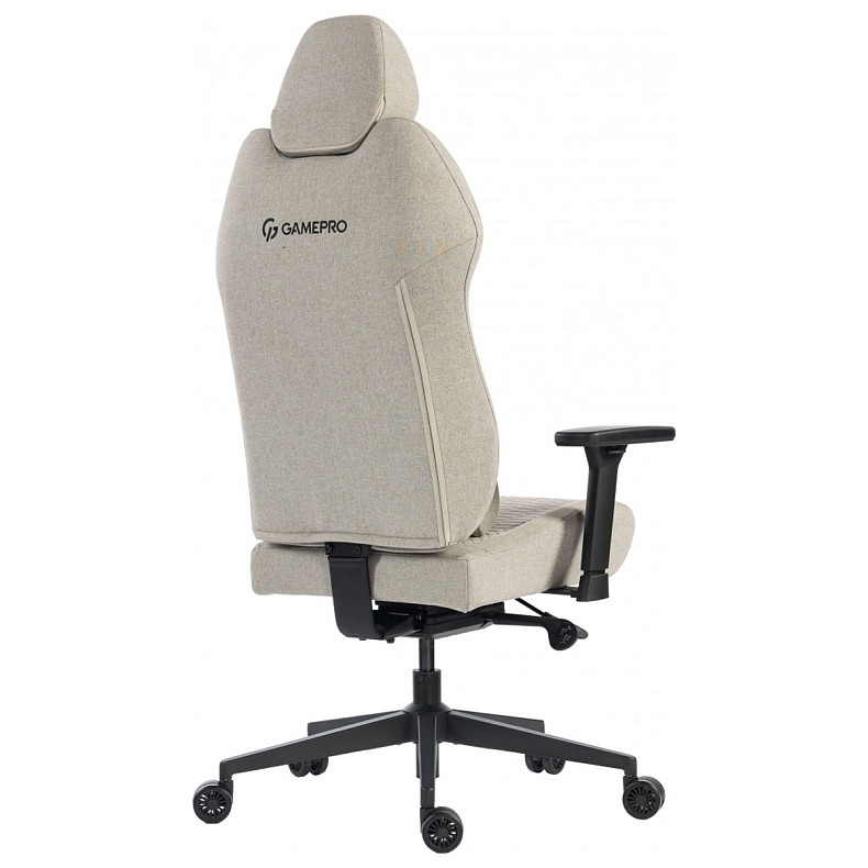Крісло ігрове GamePro GC760LG Fabric Light Gray