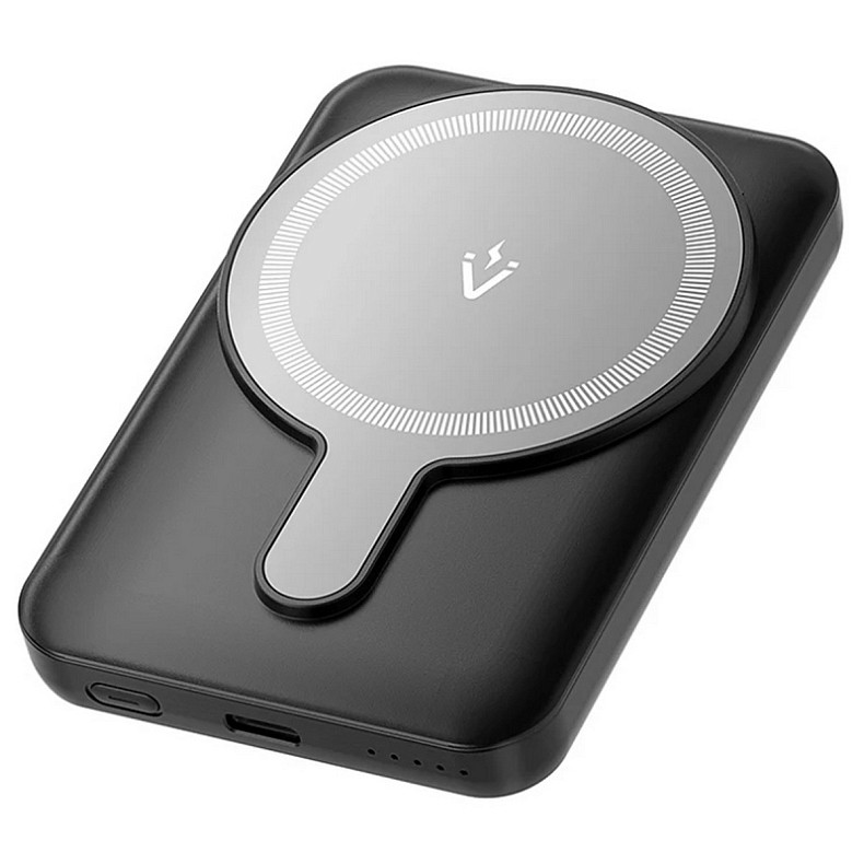 УМБ Vention Magnetic Wireless 5000mAh 20W 3A, PD, 1xUSB-C,Light Indicator, Black