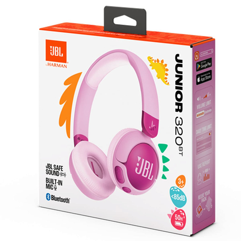 Навушники JBL JR 320BT Purple (JBLJR320BTPUR)