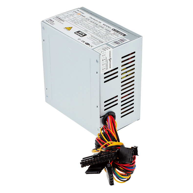 Блок питания Logicpower ATX-400W; 8см, 2 SATA, OEM, без кабеля питания