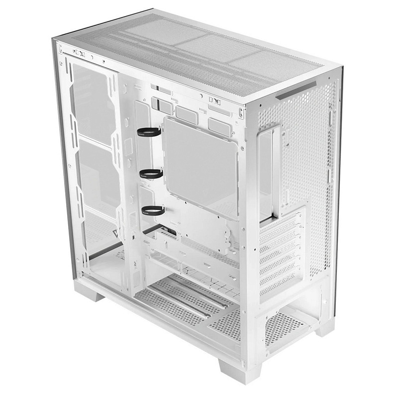 Корпус Modecom VOLCANO SPACE APEX w/o fans MIDI USB 3.0x2+TYPE-C WHITE без БП ATX