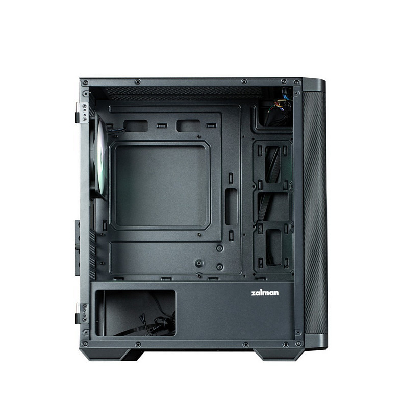 Корпус Zalman M4 без БЖ, 2xUSB3.0, 1xUSB2.0, 4x120мм ARGB, VGA 320мм, LCS ready, TG Side Window, black