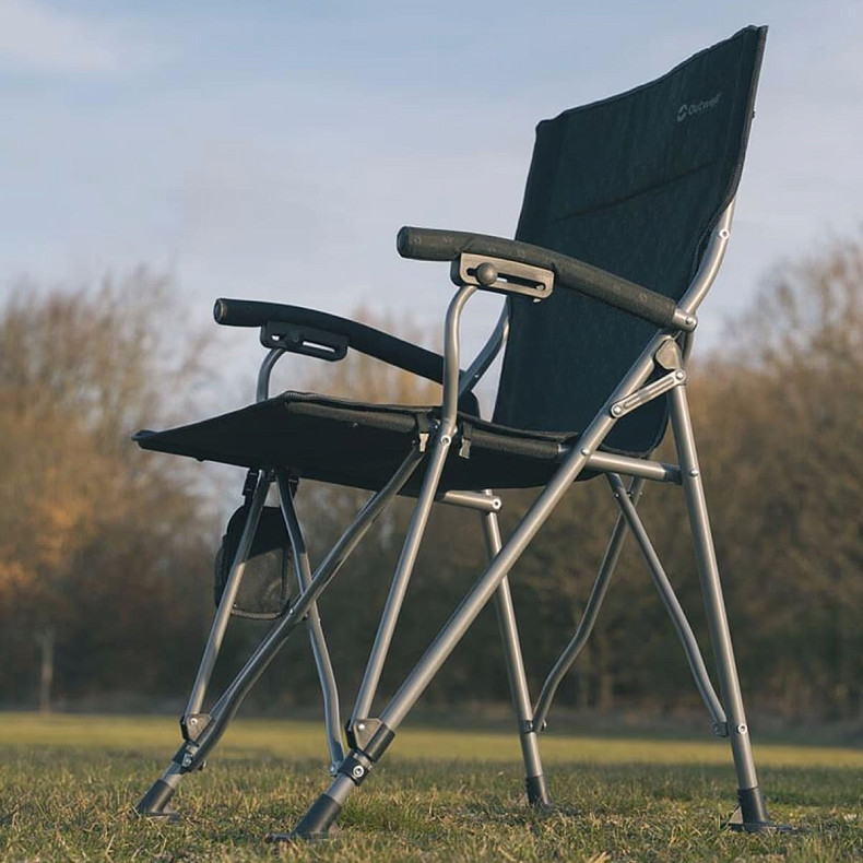 Стул раскладной Outwell Campo XL Black (470463)