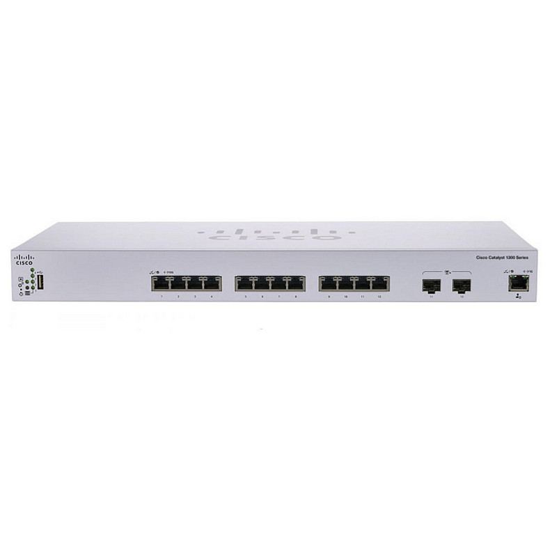 Коммутатор Cisco Catalyst 1300 12х10GE, 2x10G SFP+