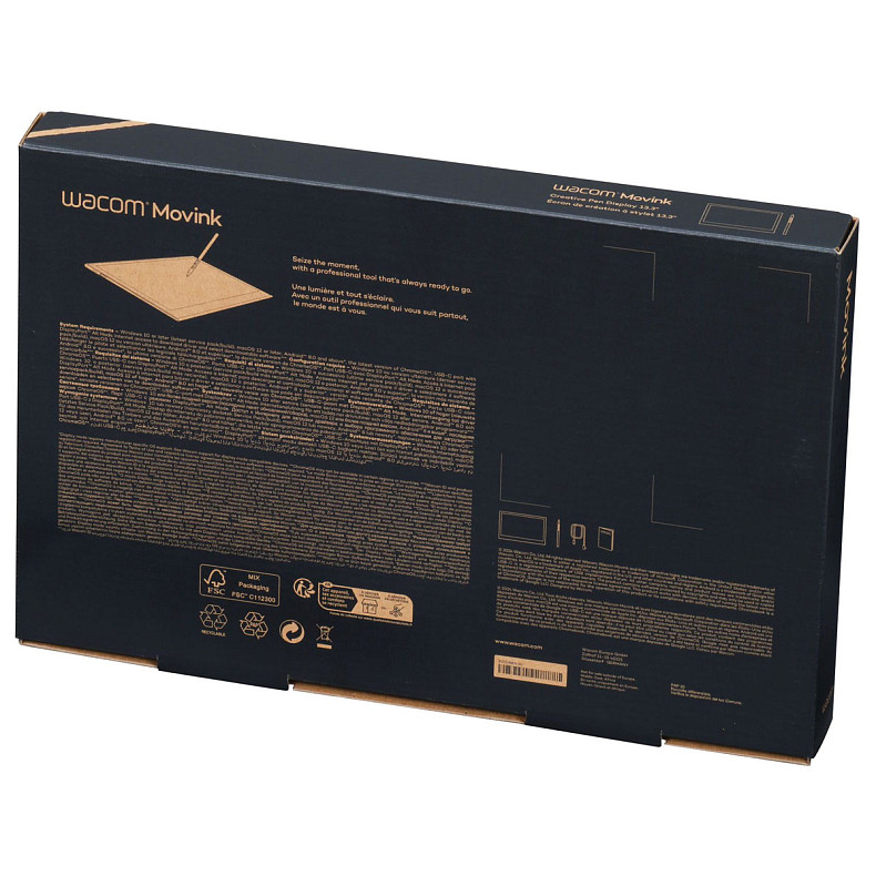 Графический планшет Wacom Movink 13 (DTH135K0B)