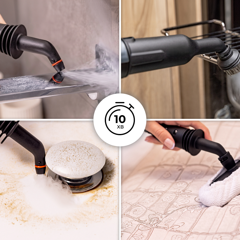 Пароочиститель ручной Cecotec HydroSteam 1000 Blaze