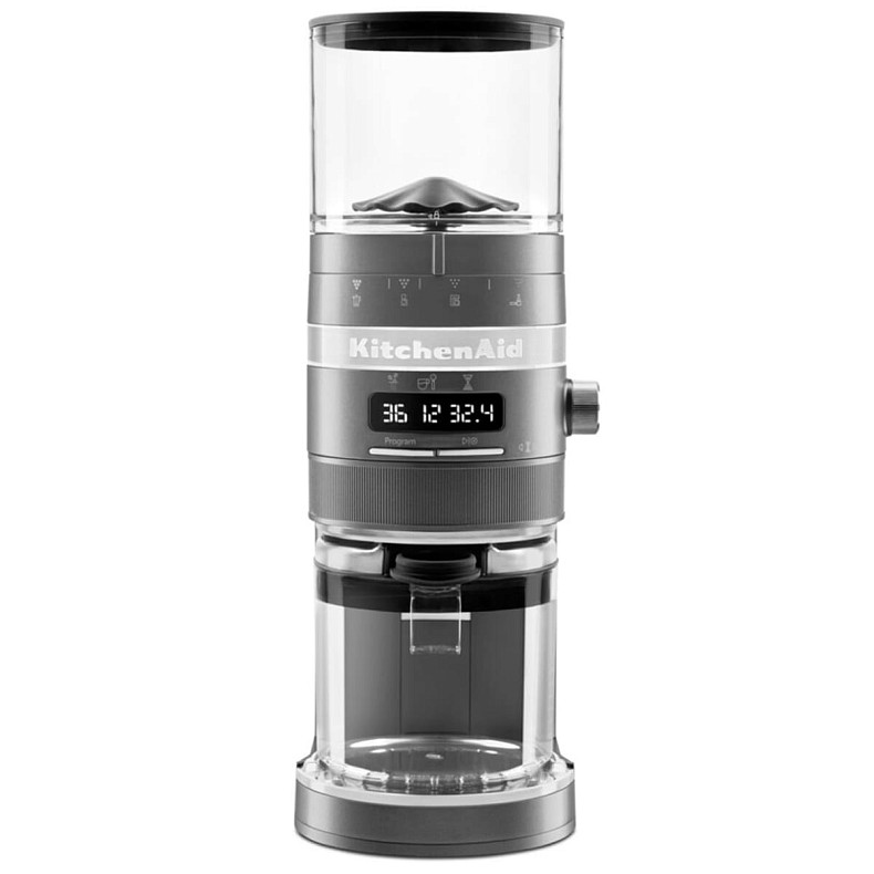 Кофемолка KitchenAid Artisan 5KCG8433EMS серебряный медальон