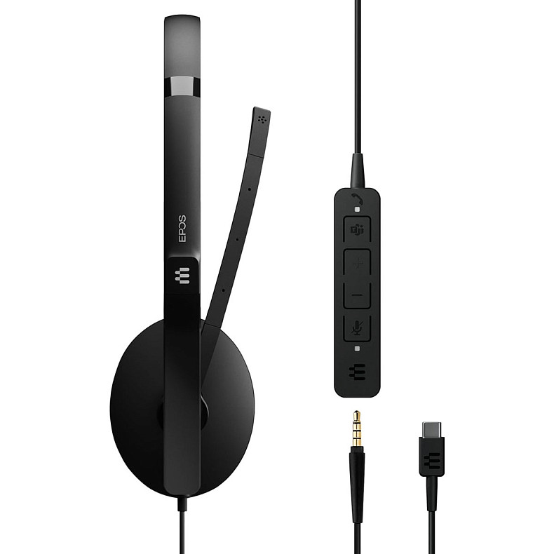 Навушники з мікрофоном Sennheiser EPOS Adapt 165 USB-C II (1000920)