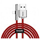 Кабель Baseus Iridescent Lamp Mobile Game USB3.1-Lightning 1.5A, 2м, Red (CAL7C-B09)